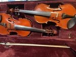 2 French Jtl Antique 4/4 Violins Double Case. Fixed Price $2950.00.