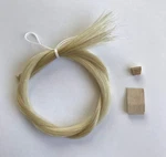 Mi&vi Classic Mongolian Horse Hair For Violin, Viola Bows - 1 Hank, White. Fixed Price $11.98.
