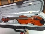 1/2 Size Black Mountain Strings V100012 Violin Serial 414737. Fixed Price $249.99.