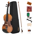 1/4 Violin Set Fiddle For Beginners EVA-3 Eastar Hard Case Rosin Shoulder Rest. Fixed Price $179.99.
