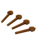 Andre Breton Boxwood Peg Set By Saga For 4/4 Violins, Of 4, VP-143. Fixed Price $10.49.