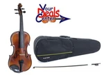 Gewa Violin Outfit Tonica Strings L'apprenti Shaped Case Carbon Bow 4/4-1/4. Fixed Price $493.20.