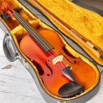 Suzuki "NO.300" 4/4 Size Violin With Hard Case. Fixed Price $389.85.