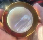 Vtg Marhill Mother Of Pearl Lipstick Holder Mirror Compact Case W/ Label Great. Fixed Price $49.00.