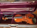 Vintage Karl Joseph Schneider Violin 4/4 With Case And Two Bows. Fixed Price $2000.00.