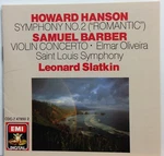 Howard Hanson: Symphony No. 2 Samuel Barber: Violin Concerto (cd 1990) *like New. Fixed Price $9.70.