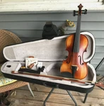 Gorgeous Solid Wood 4/4 Full Size Violin With Spruce Top & Maple Back And Sides. Fixed Price $89.55.