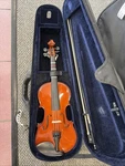 Franz Hoffman 3/4 Violin W/ Case, Bow, And Rosin. Fixed Price $200.00.