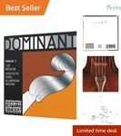 Dominant Violin String Synthetic Core Aluminum 4/4 Size Beginner. Fixed Price $50.97.