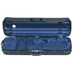 Gewa Violin Case, Atlanta, Oblong, 4/4, Black/diamond-pattern Blue. Fixed Price $399.99.