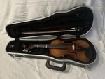 Klaus Mueller Etude 1/2 Size Violin With Hard Case. Model 110. Year 2014.. Fixed Price $124.99.