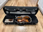 Vintage Kraemer 4/4 Violin Model KRV-021 With Bows & Case Free Shipping HU1. Fixed Price $275.00.