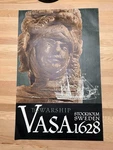 Origina 1962 Poster The Warship Vasa 1628 Stockholm Sweden 24.75X39 Bauer. Fixed Price $44.00.