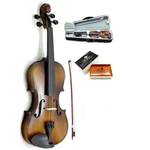 **gift Package** 1/10 Solid Wood Student Violin Case Bow Rosin. Fixed Price $79.99.