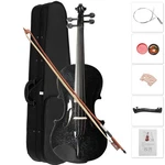 New Student Band 4/4 Acoustic Orchestral Violin Fiddle Black With Case Bow Rosin. Fixed Price $39.99.