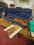 Full Size Violin 4/4 Carlo Robelli Model SV144 Violmaster W/ Case,bow. Fixed Price $148.74.