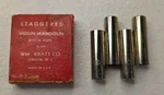 Vintage Staggered Violin-mandolin Pitch Pipe Wm Kratt Co Union Nj A-440 0-3. Fixed Price $24.99.