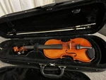3/4 Alex Spainhour For Beginner Violin Outfit With Bow And Case. Fixed Price $395.00.