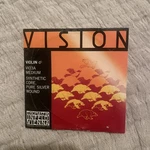 Thomastik Vision Violin 1 String VIO3A Medium Synthetic Core, Pure Silver. Fixed Price $15.00.