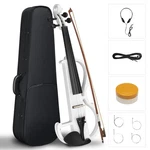 Electric Violin 4/4 Free Case Silent Solid Wood Ebony Parts. Fixed Price $59.85.