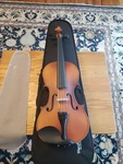 Mendini 4/4 Solid Wood Satin Antique Violin.excellant Condition!free Shipping!. Fixed Price $169.99.