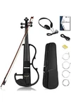 Vangoa Electric Violin 4/4 Full Size Silent For Beginner Adults Teens New. Fixed Price $126.00.