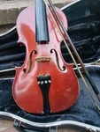 Otto Bruckner Violin &bow. Copy Of Antonios Stradivarius. Model # 310 W4 1990. Fixed Price $75.00.