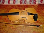 William Lewis Viola Dancla Tone Klar 15 1/2" German Made 70S Glasser Bow. Fixed Price $476.00.