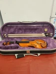 Cecilio CVN-200 Solidwood Violin With D'addario Prelude Strings, 4/4 Nickel-. Fixed Price $90.00.