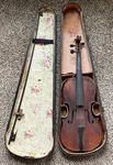 Vintage Old Antonius Stradivarius Copy Violin Made Germany - Needs Set Up. Fixed Price $59.99.