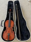Glaesel Shop Adjusted V131E4B 4/4 Acoustic Violin Brown W/ Bow & Hard Case. Fixed Price $650.00.