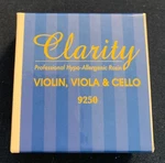 New Clarity Rosin 1 Hypo-allergenic Clear Round 9250 For Violin, Viola. Fixed Price $15.99.