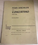 Violin Concertino OP14 Fred. Kuchler Copyright 1937. Fixed Price $14.99.