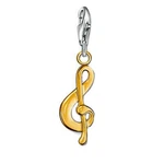 Thomas Sabo Sterling Silver Violin Clef Charm 0969-413-12. Fixed Price $46.60.