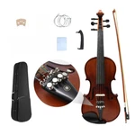 5 String Violin 4/4 Acoustic Maple Spruce Hand Made Ebony Parts With Case. Fixed Price $159.00.