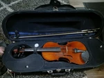 Giuseppe Violin Size 4/4 With Coda Prodigy Bow Case Humidity Gauge. Fixed Price $1200.00.