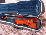 William Lewis 3/4 Violin And Skb Case German WL50E3. Fixed Price $249.00.