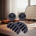 Quiet Practice With 4 Piece Rubber Violin Mute Set, Claw And Round Styles. Fixed Price $11.31.