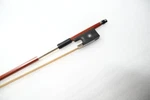 4/4 Violin Bow Brazilwood Oct. Stick Mongolian Horsehair Ebony Frog W/ Shell. Fixed Price $26.95.