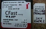 Aristocrat Software GEN7/8 "sky Rider 2- Silver Treasures SR2" (1.01-63249)CFAST. Fixed Price $175.00.