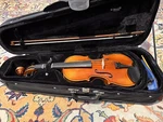 15" Spruce Top Solid Wood Viola - Natural Varnish. Fixed Price $300.00.