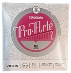 D'addario Pro-arte J56 4/4M Set Strings Violin Nylon Medium Voltage. Fixed Price $81.55.