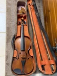 Vintage Copy Of Antonius Stradivarius Cremonensis Faciebat Anno 17 Violin German. Fixed Price $195.00.