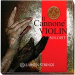 Larsen Il Cannone Soloist Violin Set 4/4 Size Med Gauge, Ball End. Fixed Price $92.10.