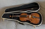 Vintage German Full Size Violin - Copy Of Stradivarius 1713 Cremona, With Case. Fixed Price $100.00.