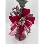 Holiday Bows For Christmas Velvet Handmade Santa. Fixed Price $29.95.