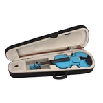 4/4 Acoustic Violin With Case Bow Rosin, Sky Blue. Fixed Price $64.99.