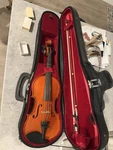 Johannes Kohr 1/2 Size K450 Violin With How And Hard Case 2003. Fixed Price $180.00.