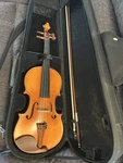 Otto Benjamin ML300 Full Size Violin With Bow And Case. Fixed Price $850.00.