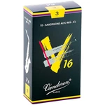 Vandoren Alto Sax V16 Reeds Strength 3 Box Of 10. Fixed Price $39.00.